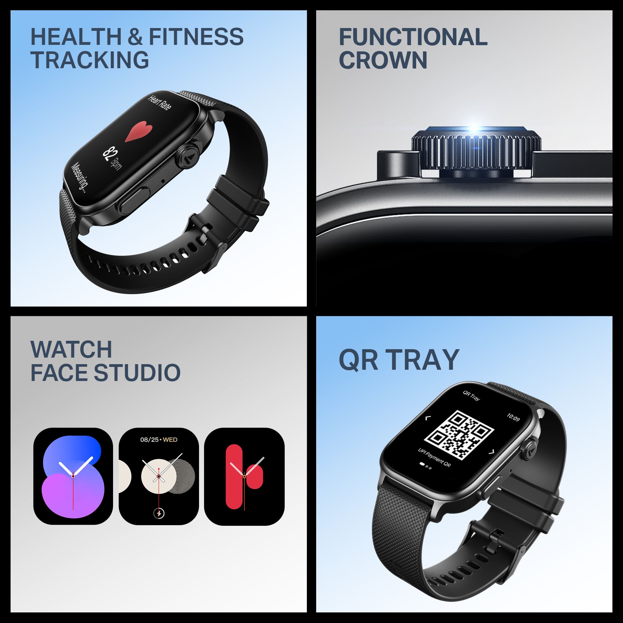 #Color_Active Black boAt Storm Infinity Max Smartwatch