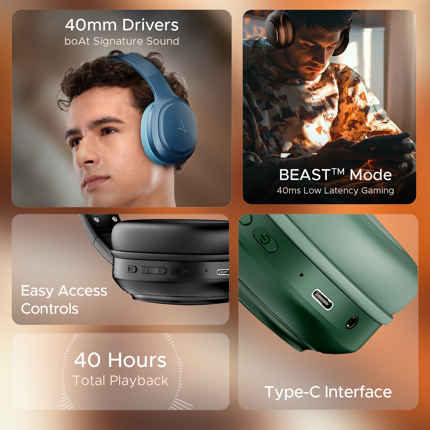 #Color_Iris Black boAt Rockerz