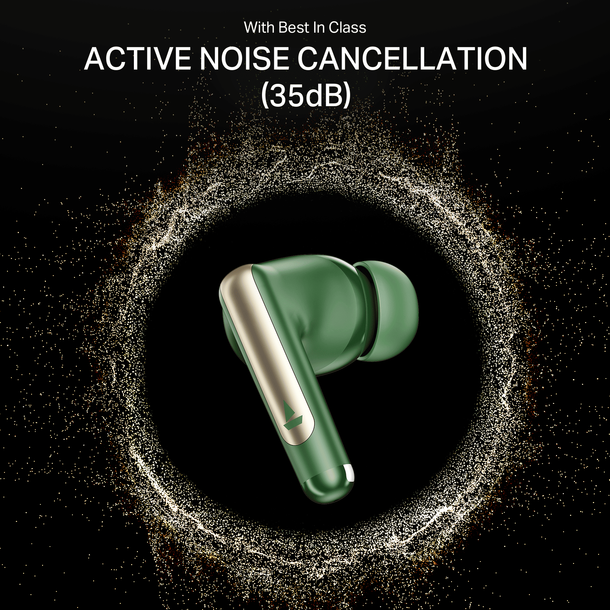 #Color_Green boAt Airdopes 141 Elite ANC