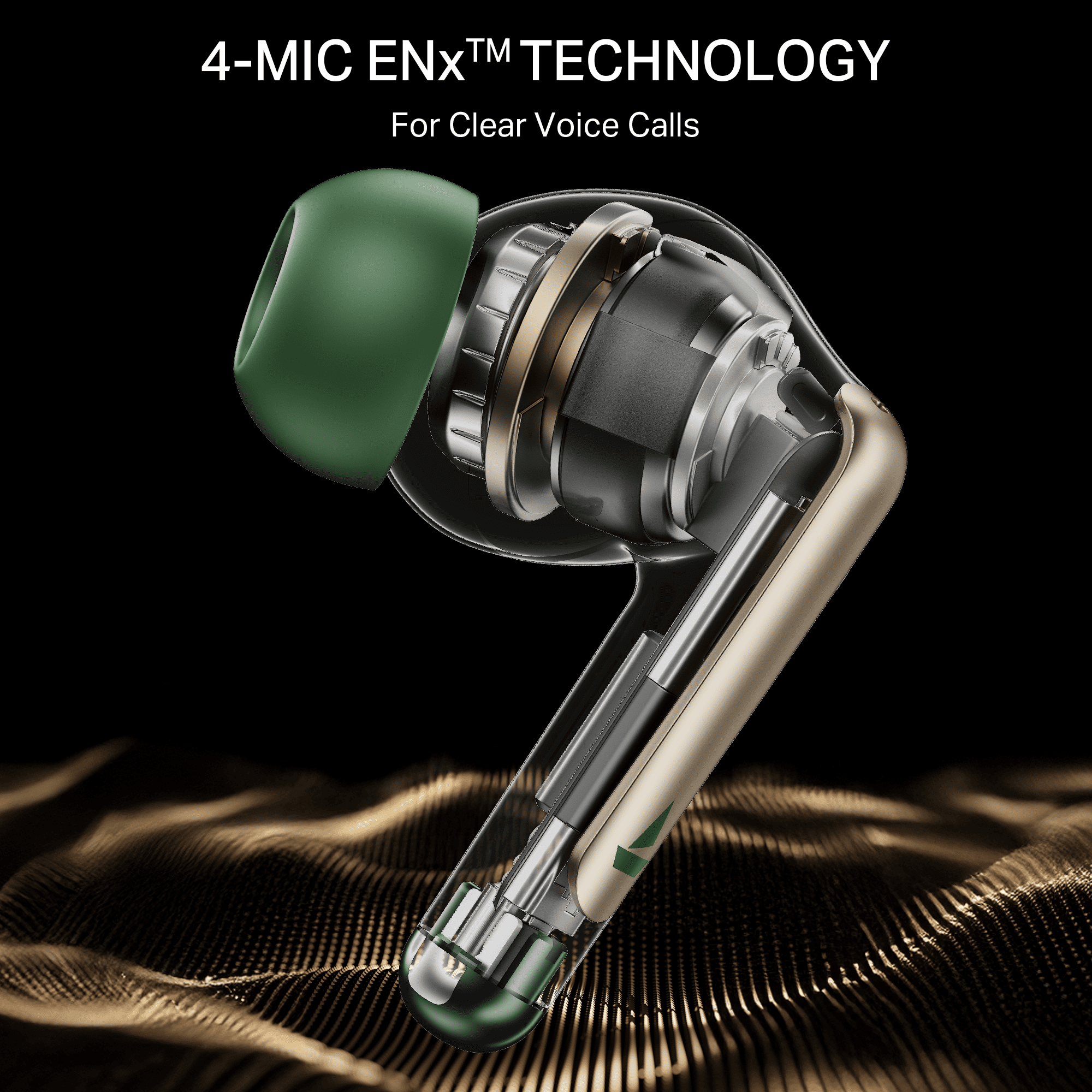 #Color_Green boAt Airdopes 141 Elite ANC