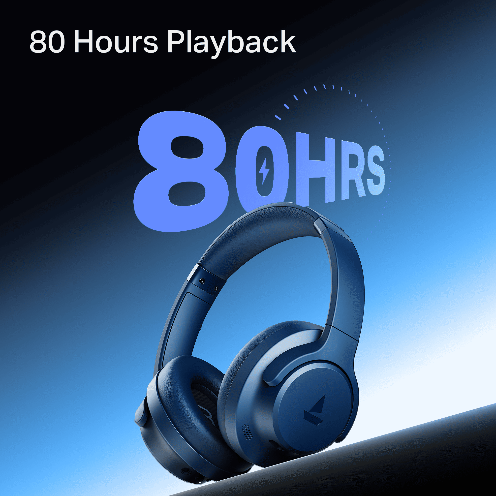 #Color_ Bold Blue boAt Rockerz 512 ANC Headphones