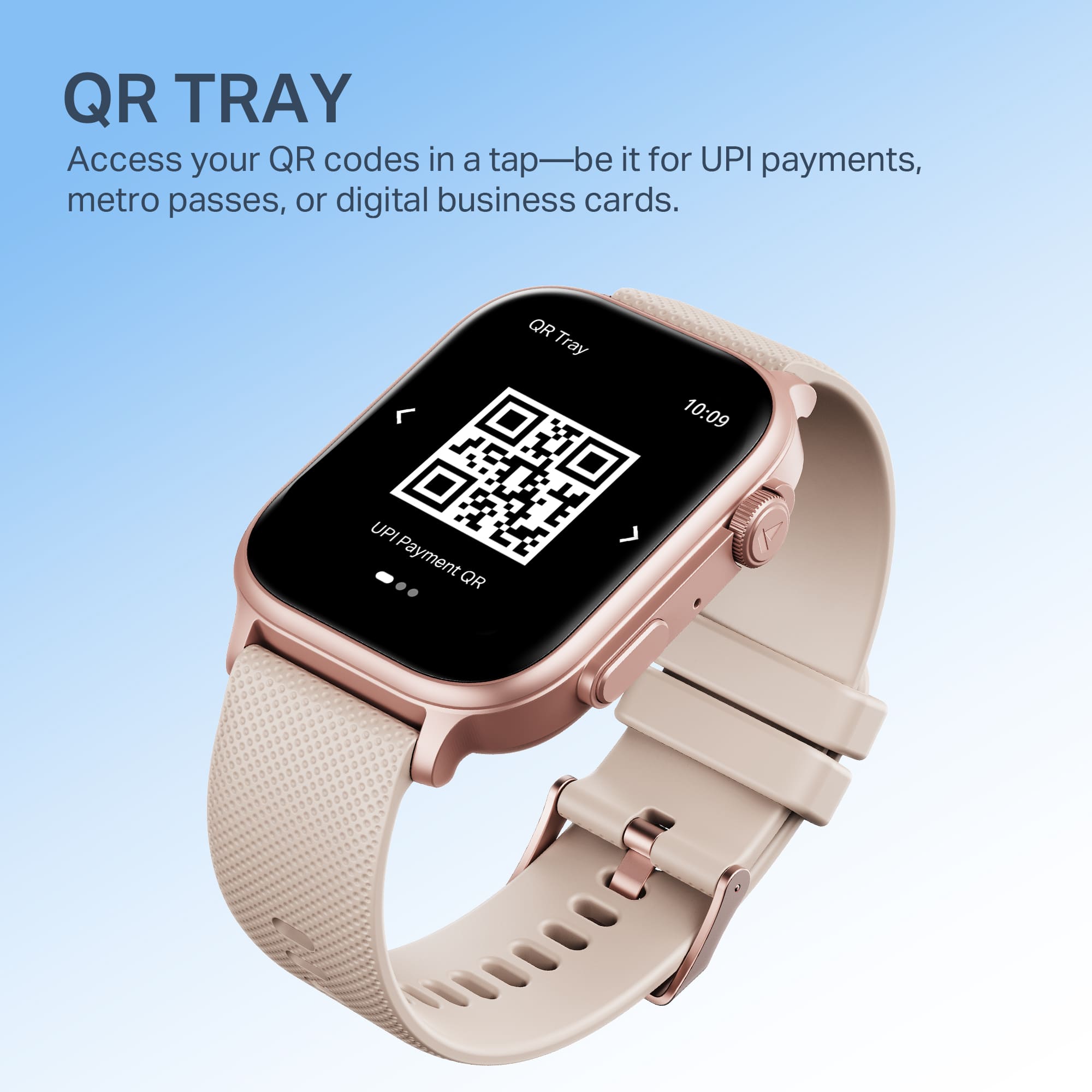 #Color_Cherry Blossom boAt Storm Infinity Max Smartwatch