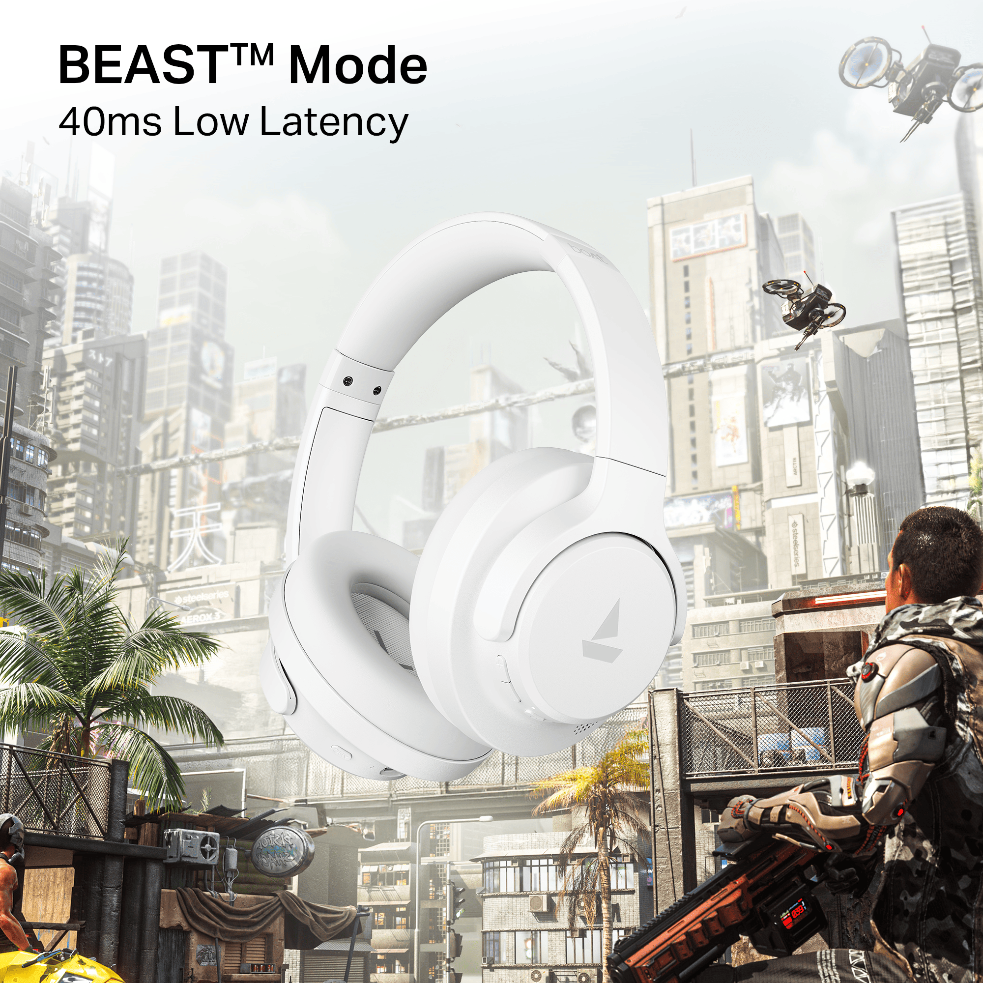 #Color_ White boAt Rockerz 512 ANC Headphones