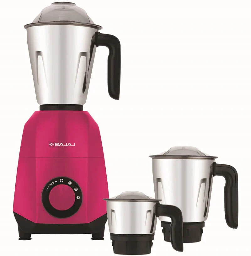 Bajaj Ninja Series Quartz 750W Garnet Pink Mixer Grinder