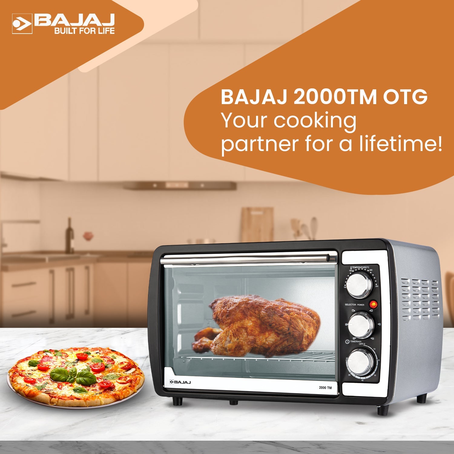 Bajaj 2000 TM Oven Toaster Grill