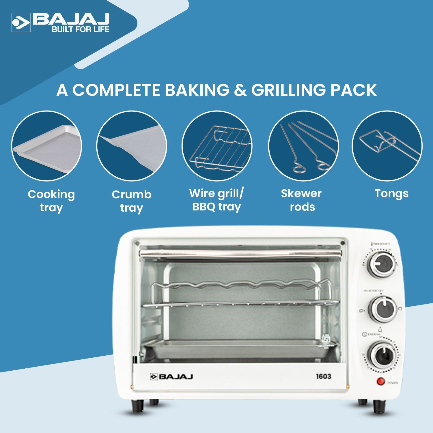 Bajaj 1603 Oven Toaster Grill