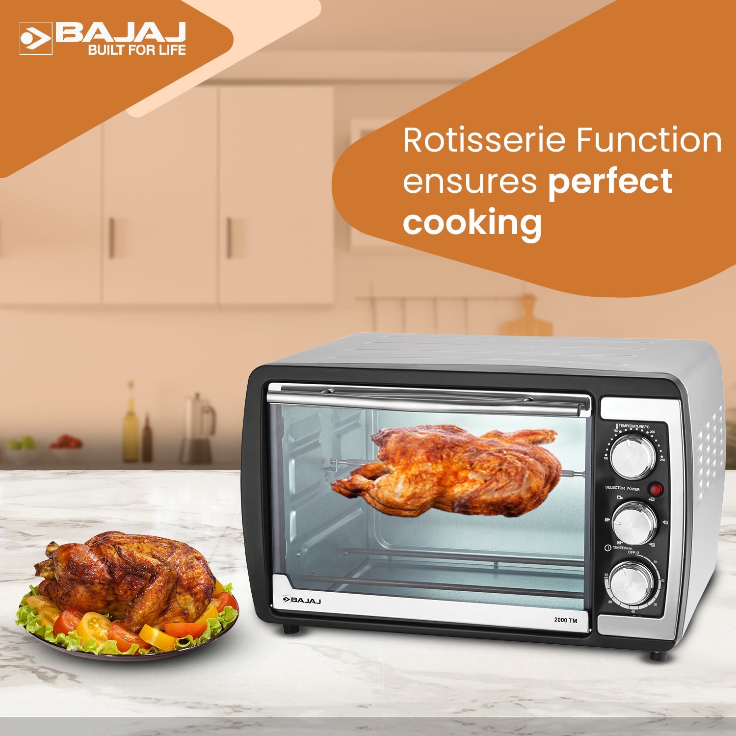 Bajaj 2000 TM Oven Toaster Grill