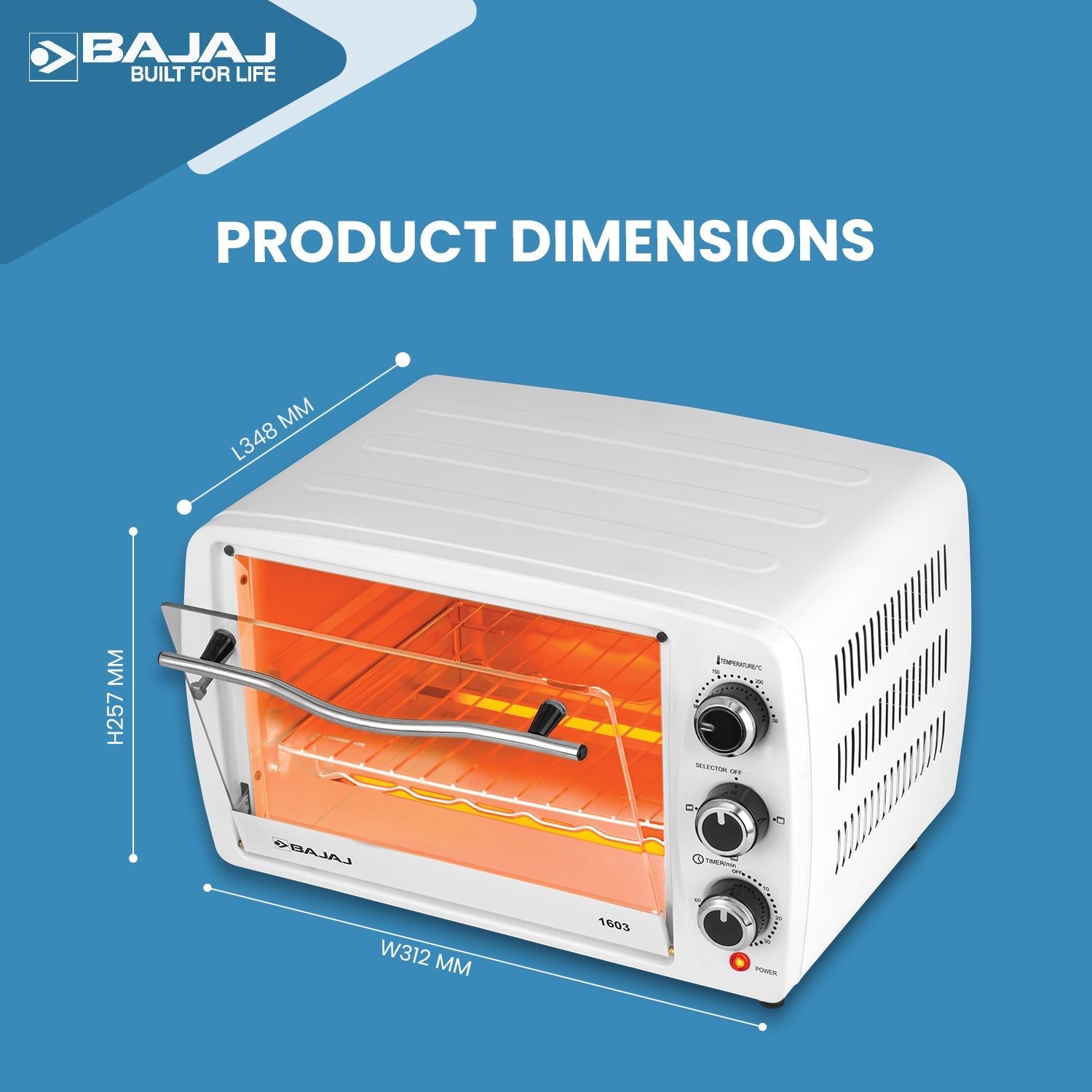 Bajaj 1603 Oven Toaster Grill