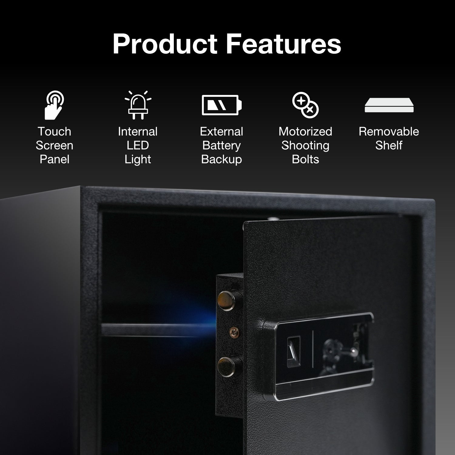 Ozone 30 Litres Wi-Fi Safe Locker