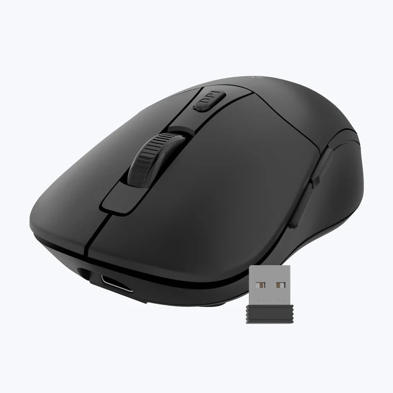 Zebronics Blanc 10 Wireless Mouse Black | 2.4GHz Optical Mouse with Nano Receiver