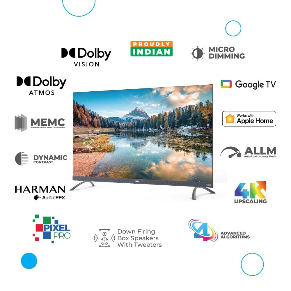 BPL 65 Inch QLED 4K Smart TV