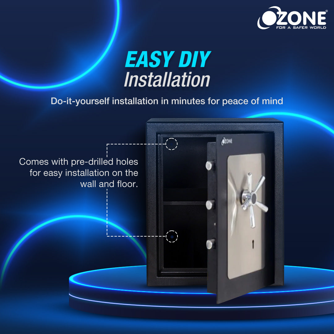Ozone 78 Litres Anti-burglary Safe Locker Manual