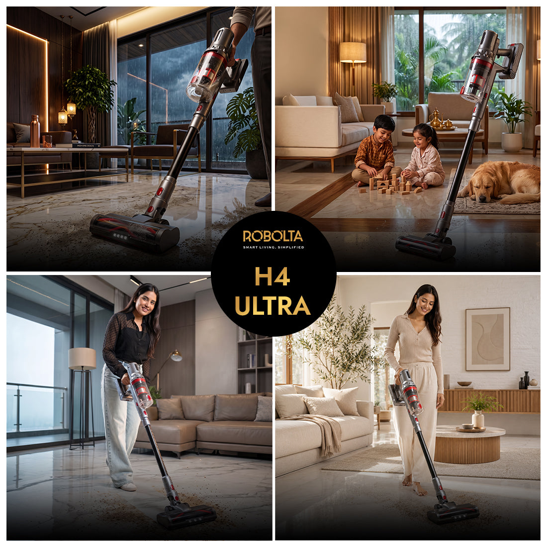 ROBOLTA H4 Ultra Cordless Vacuum Cleaner