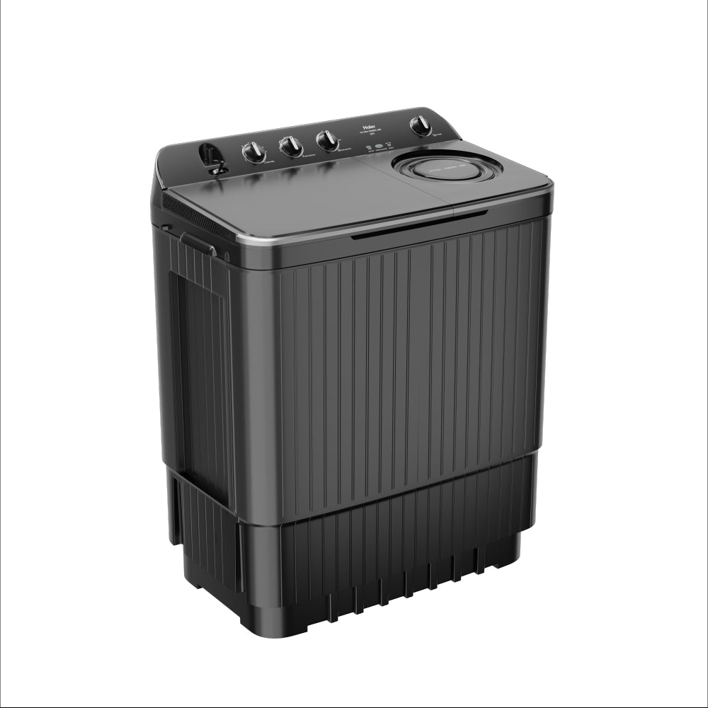 Haier HTW100-196BK 10 Kg Semi Automatic Top Load Washing Machine
