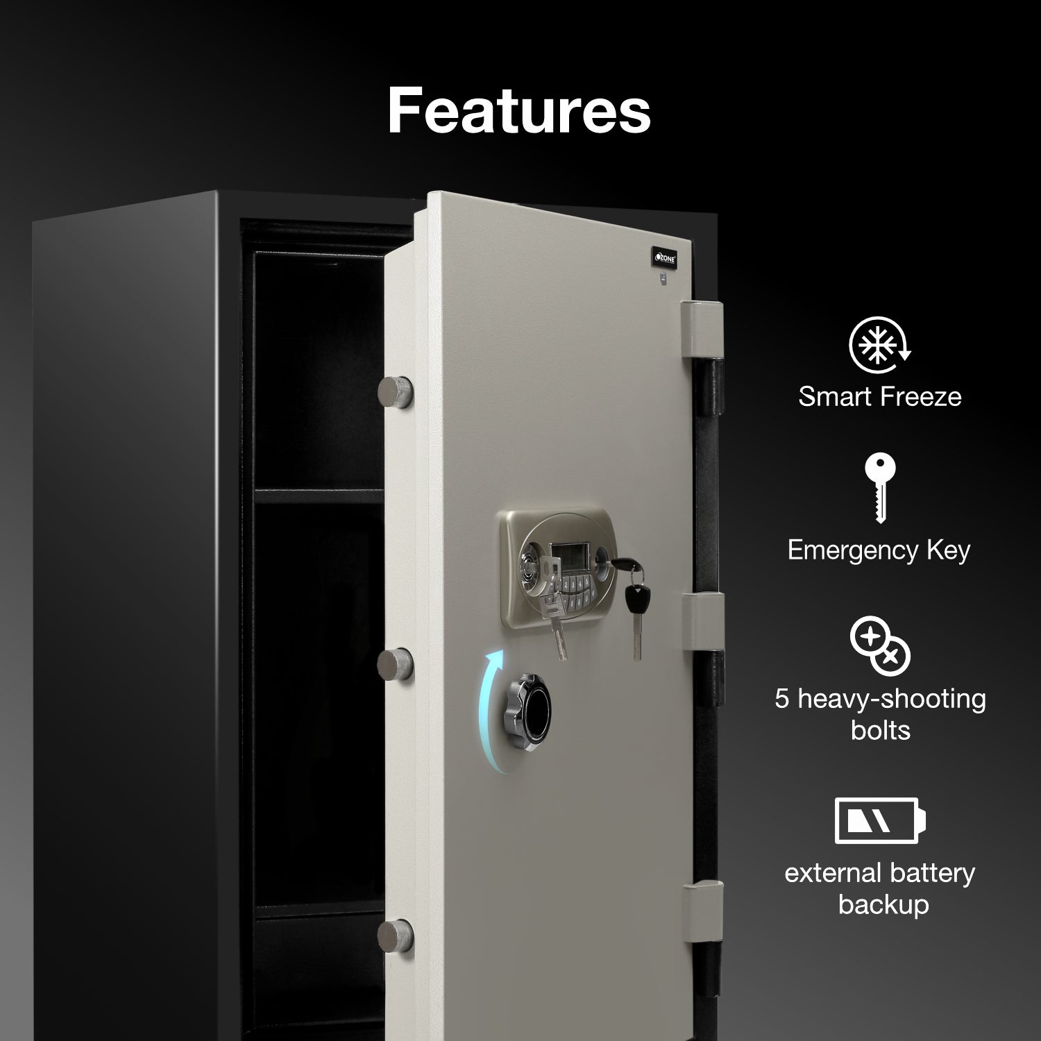 145 Liters Fire-resistant Safe Locker