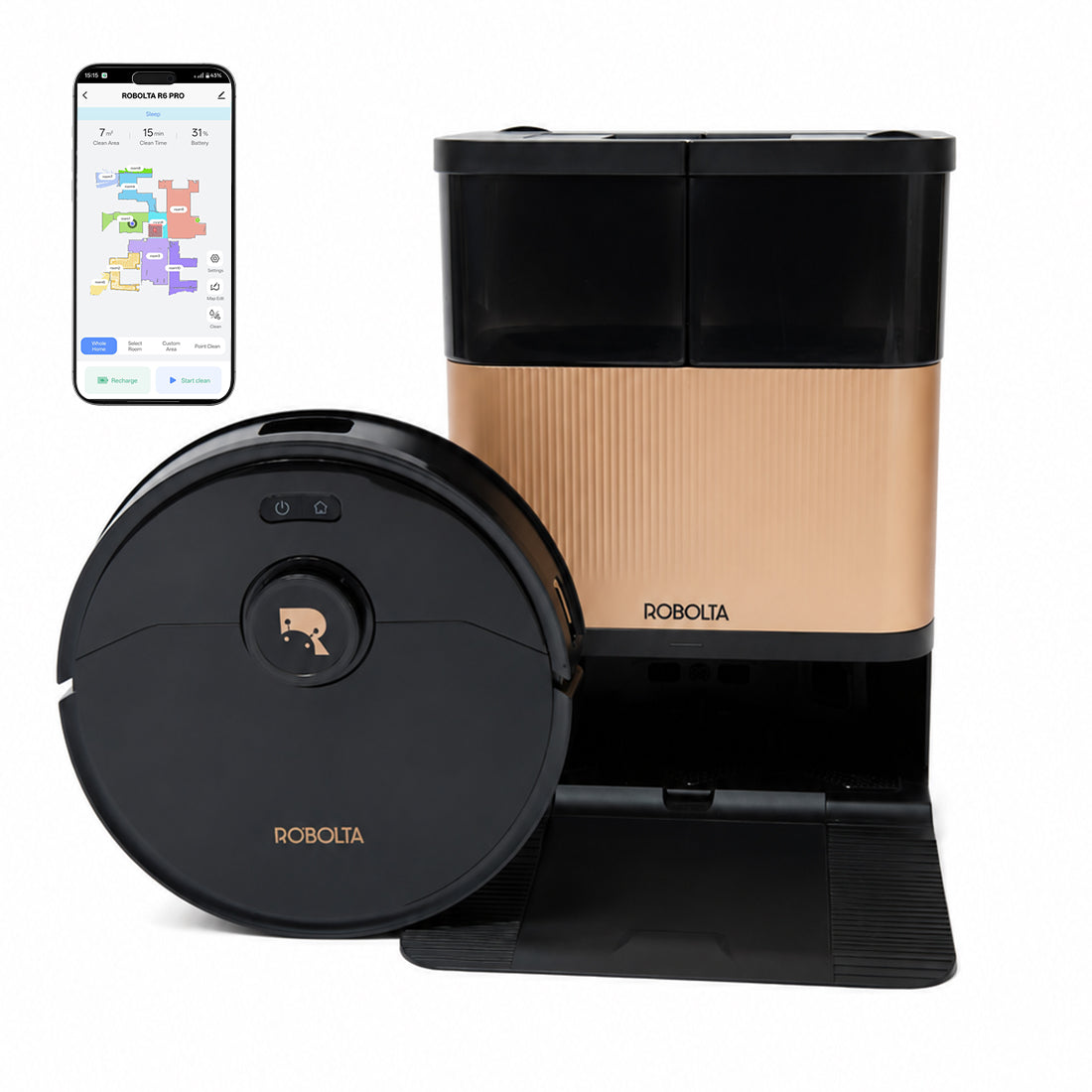 ROBOLTA R6 Pro Robot Vacuum Cleaner