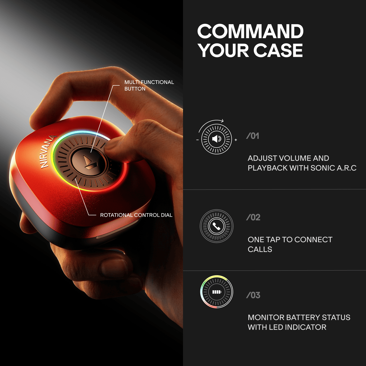 #Color_Blazing Red NIRVANA CROWN