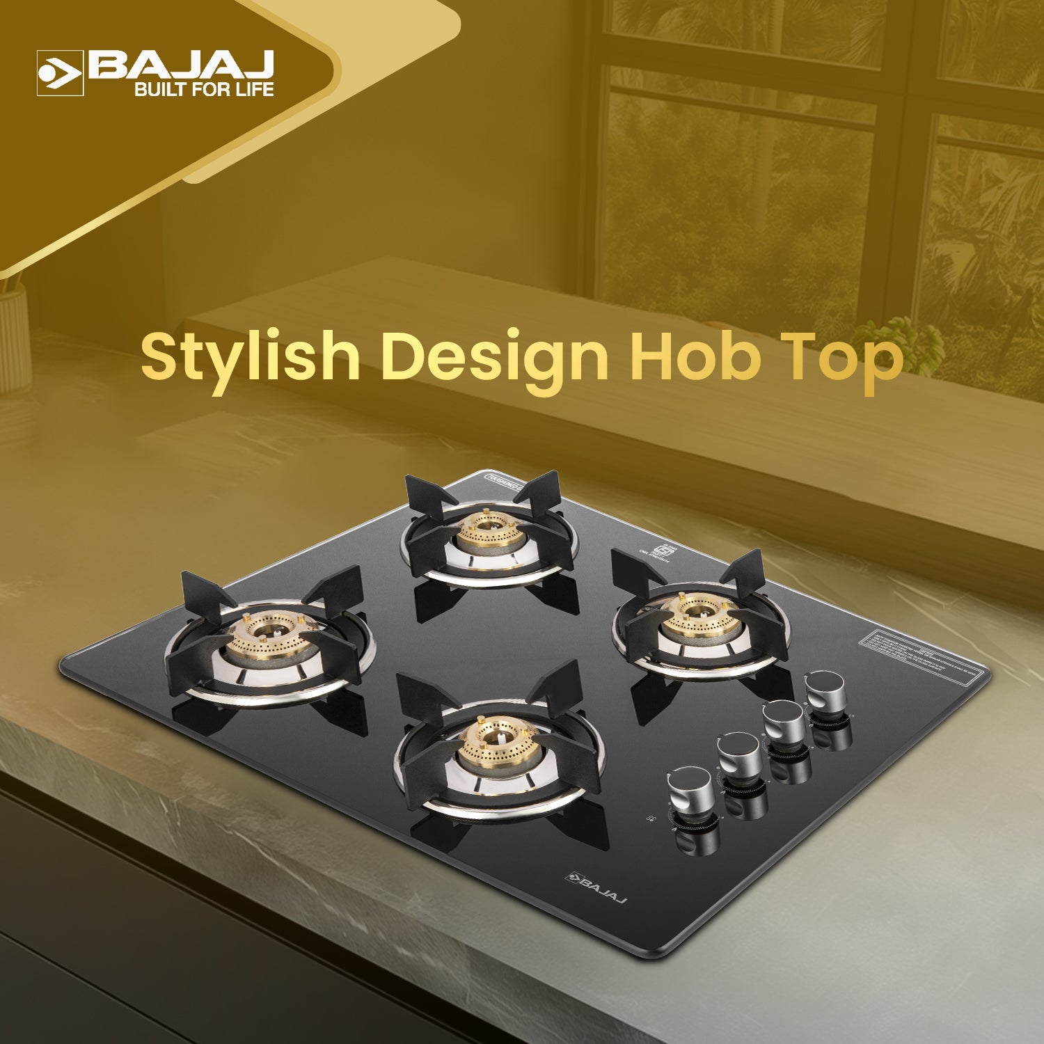 Bajaj 4BRGP8 Neo Gas Stove