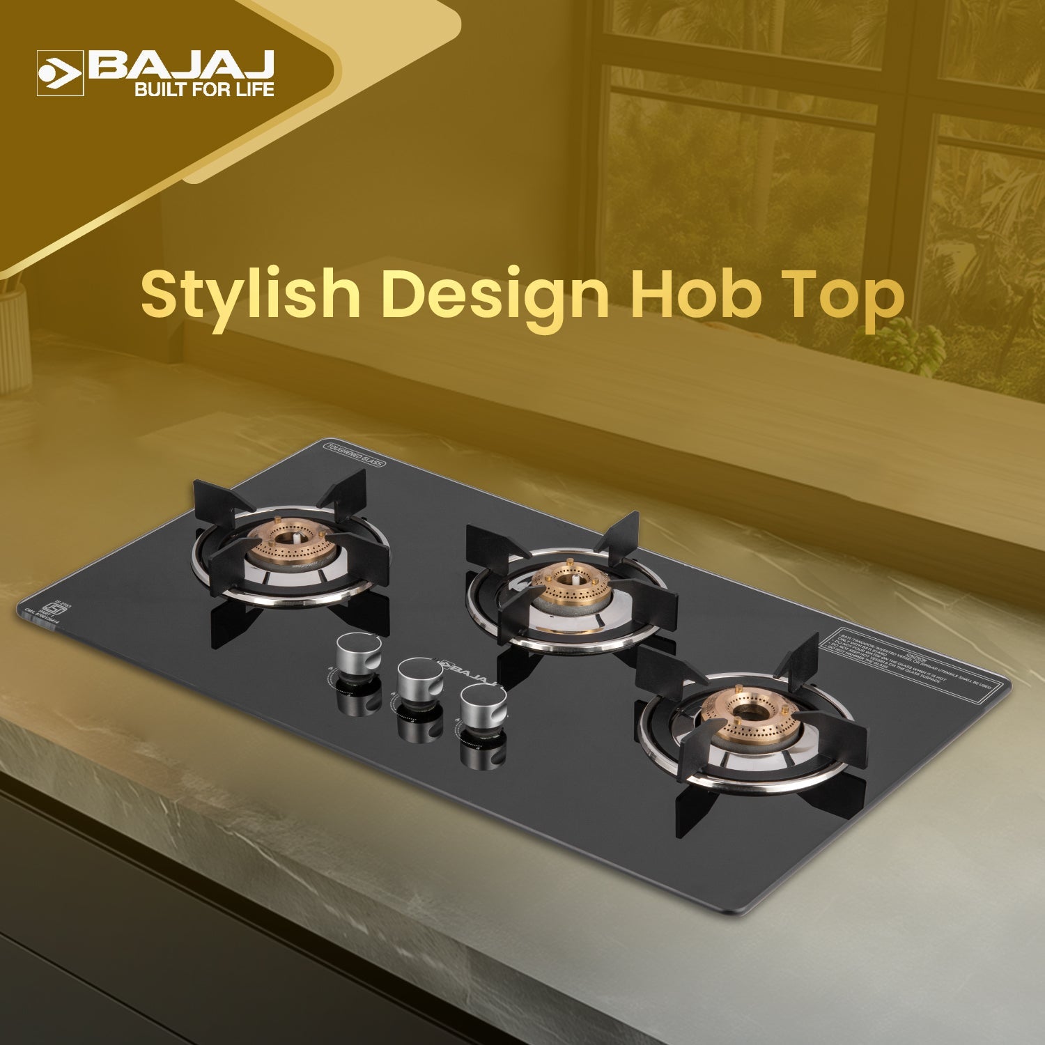 Bajaj 3BRGP8 Neo Gas Stove