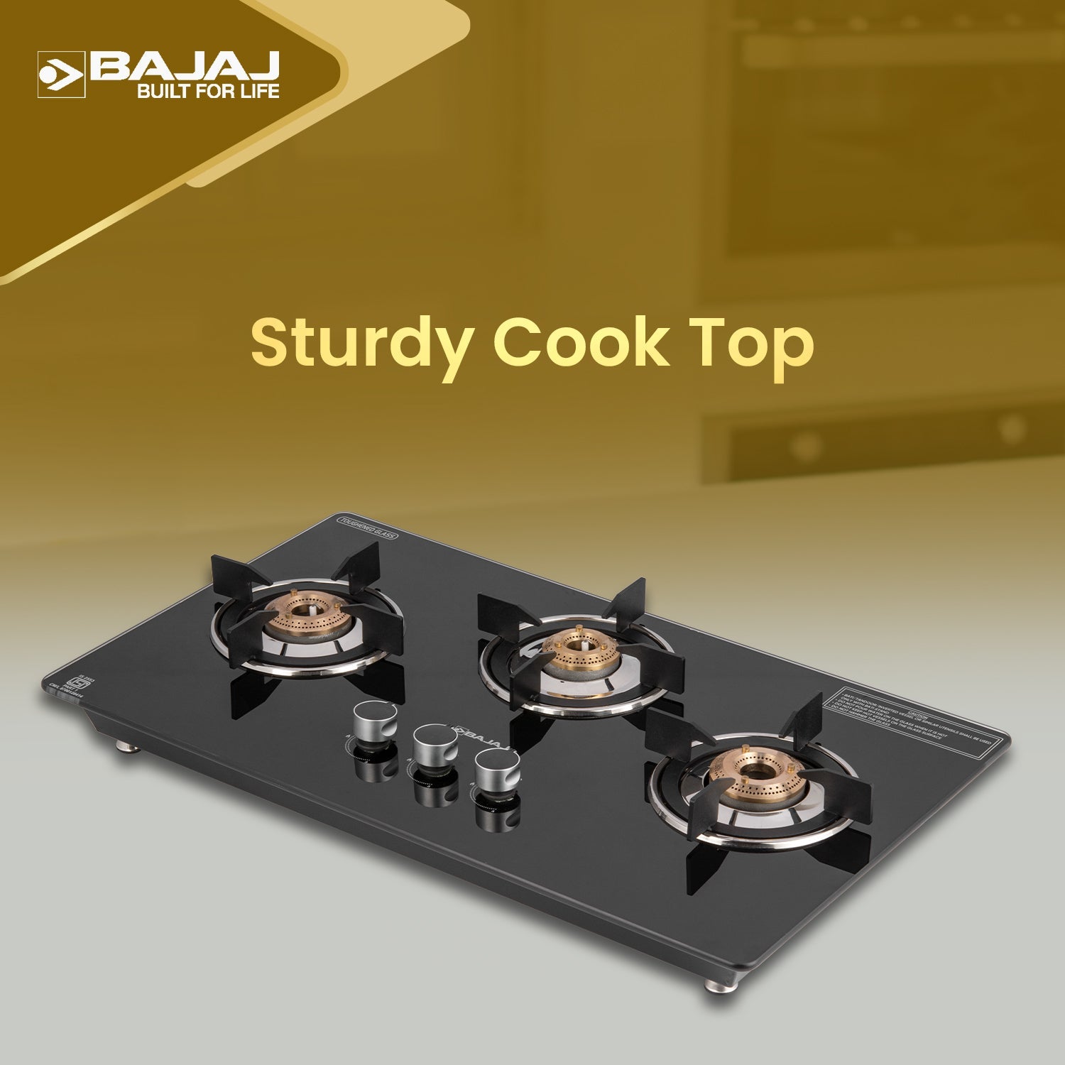 Bajaj 3BRGP8 Neo Gas Stove