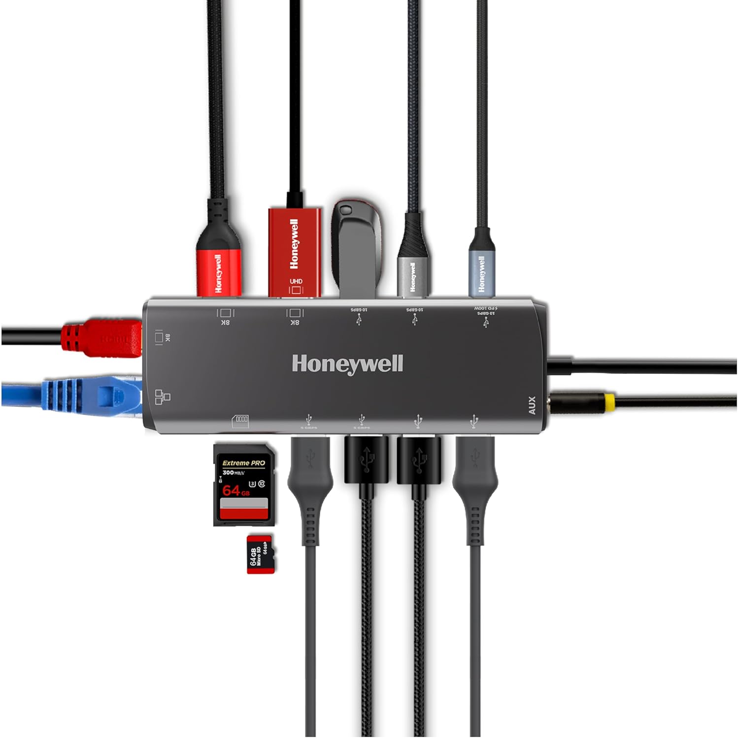 HC000029/LAP/CDK Honeywell 14-in-1 Type C Dock