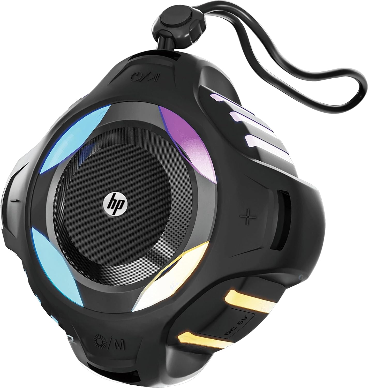 HP S300 Wireless Bluetooth Speaker- Portable Compact Speaker with Rich Sound- Built-in Microphone- and Long Battery Life β Black HP S300 Wireless Bluetooth Speaker- Portable Compact Speaker with Rich Sound- Built-in Microphone- and Long Battery Life β Black