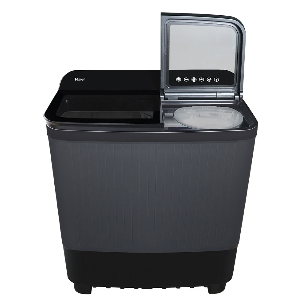 Haier 8.5 Kg Semi Automatic Top Load Washing Machine HTW85-178BBKN
