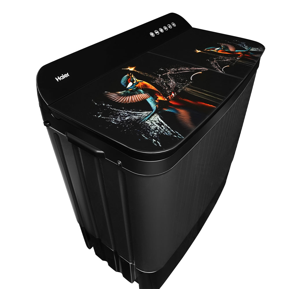 Haier HTW90-178FLN 9 Kg 5 Star Semi Automatic Top Load Washing Machine
