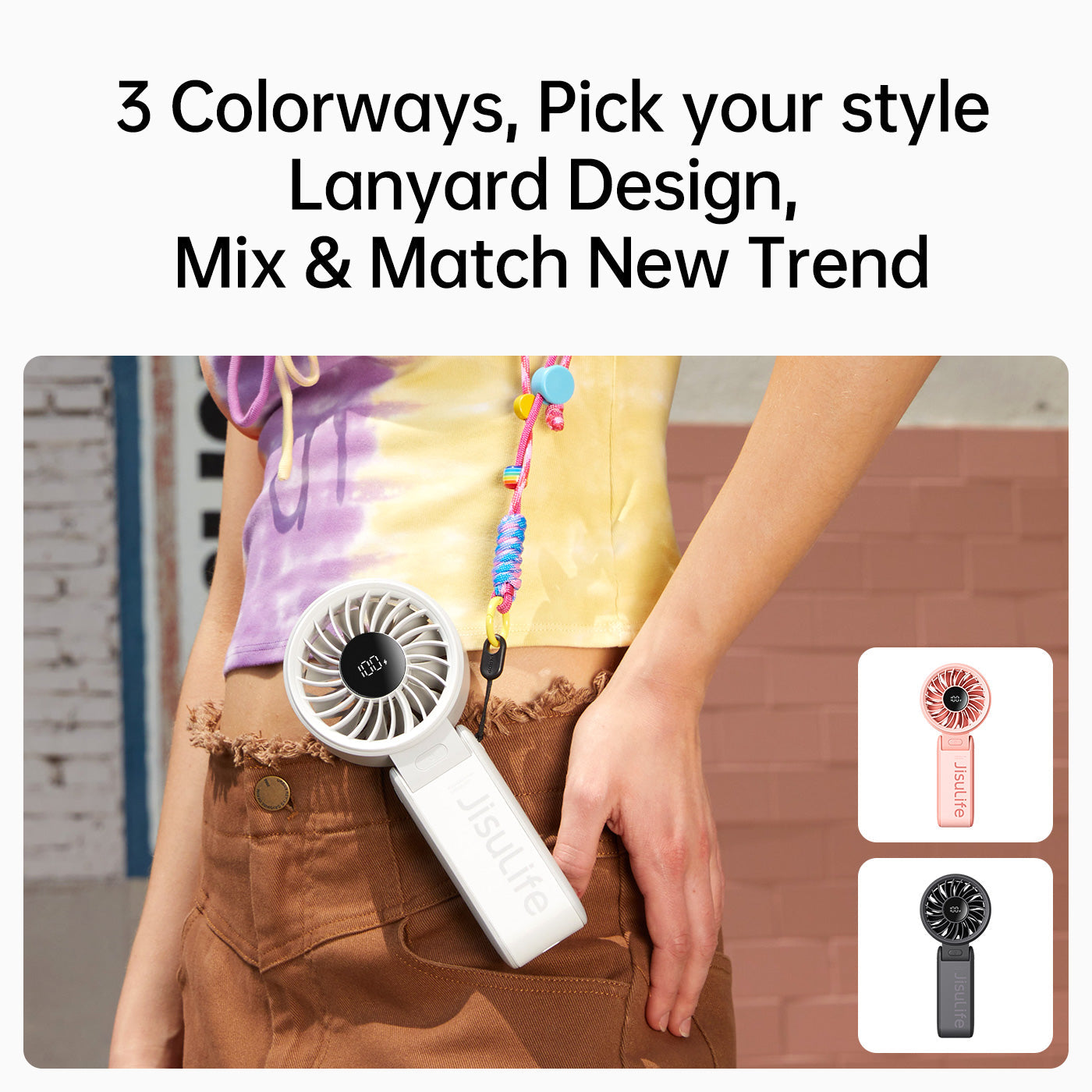 #JISULIFE Life7 Handheld Fan