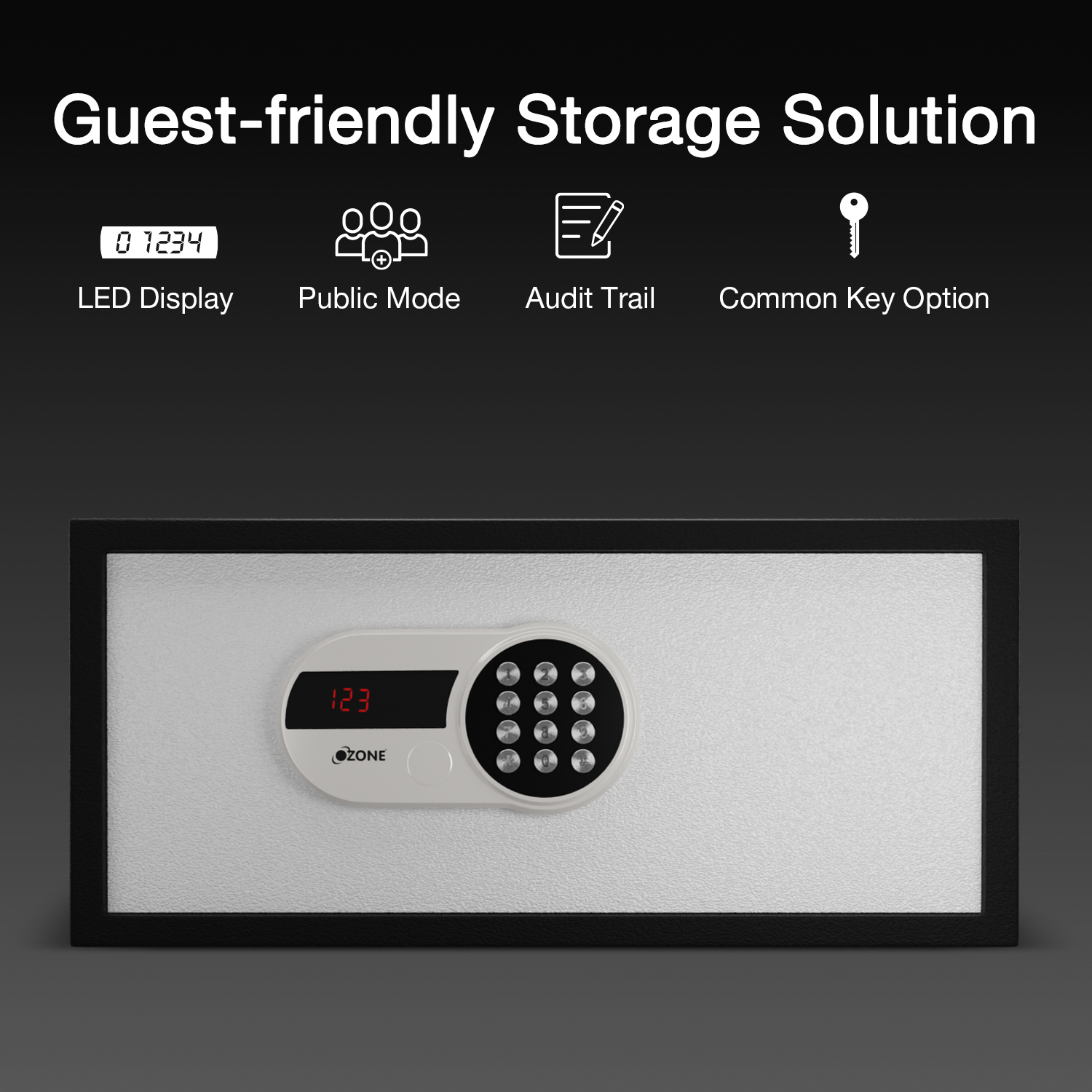 Ozone 26.7 Litres Digital Safe Locker