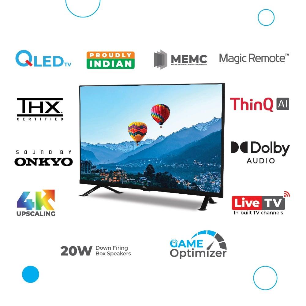 BPL 50 inch QLED Home Theatre TV