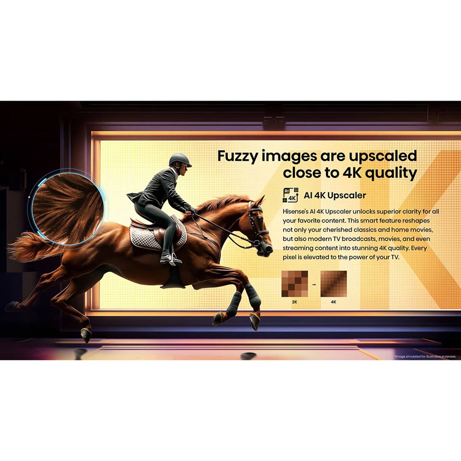 #Hisense 98inch QLED Smart Tv