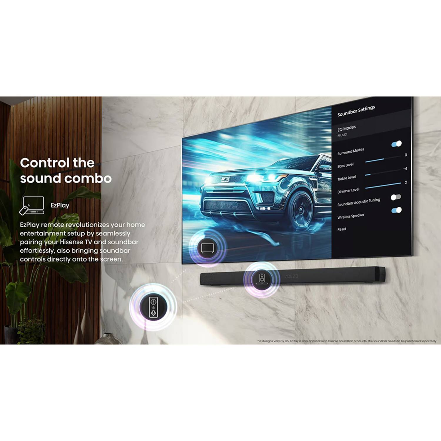 #Hisense 98inch QLED Smart Tv