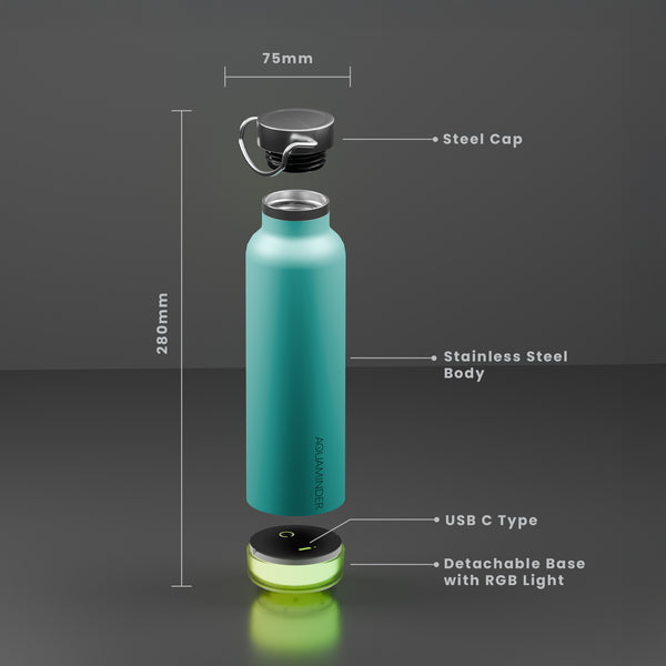 #Color Aquaminder Thames+Smart Water Bottle