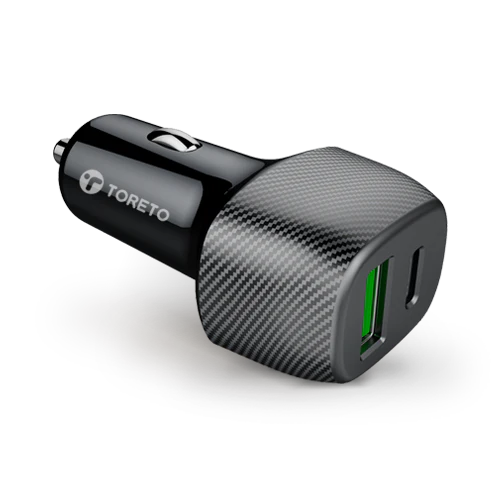 432C TOR C TO C CAR CHARGER TURBO LITE 43W