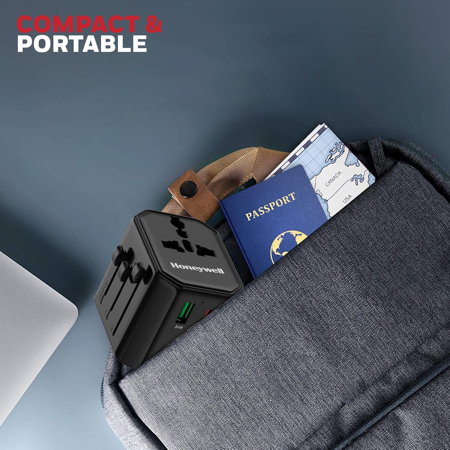 #Honeywell Universal Travel Adapter 3-in-1