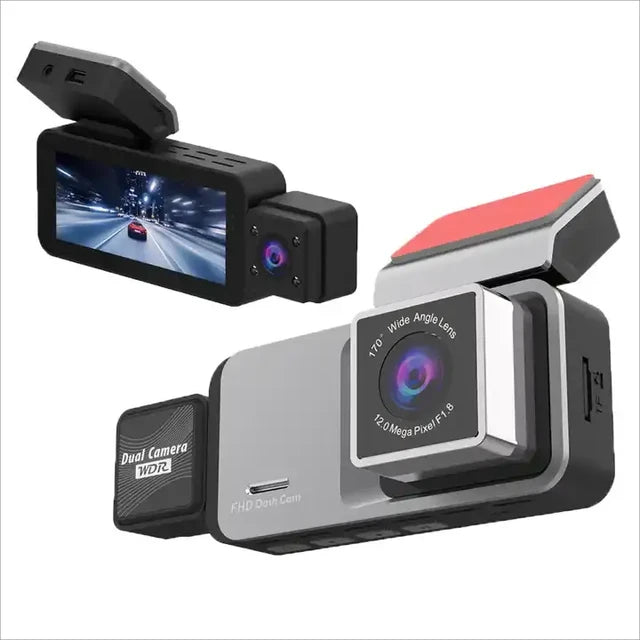 ES80 3 Lens WiFi Dash Cam