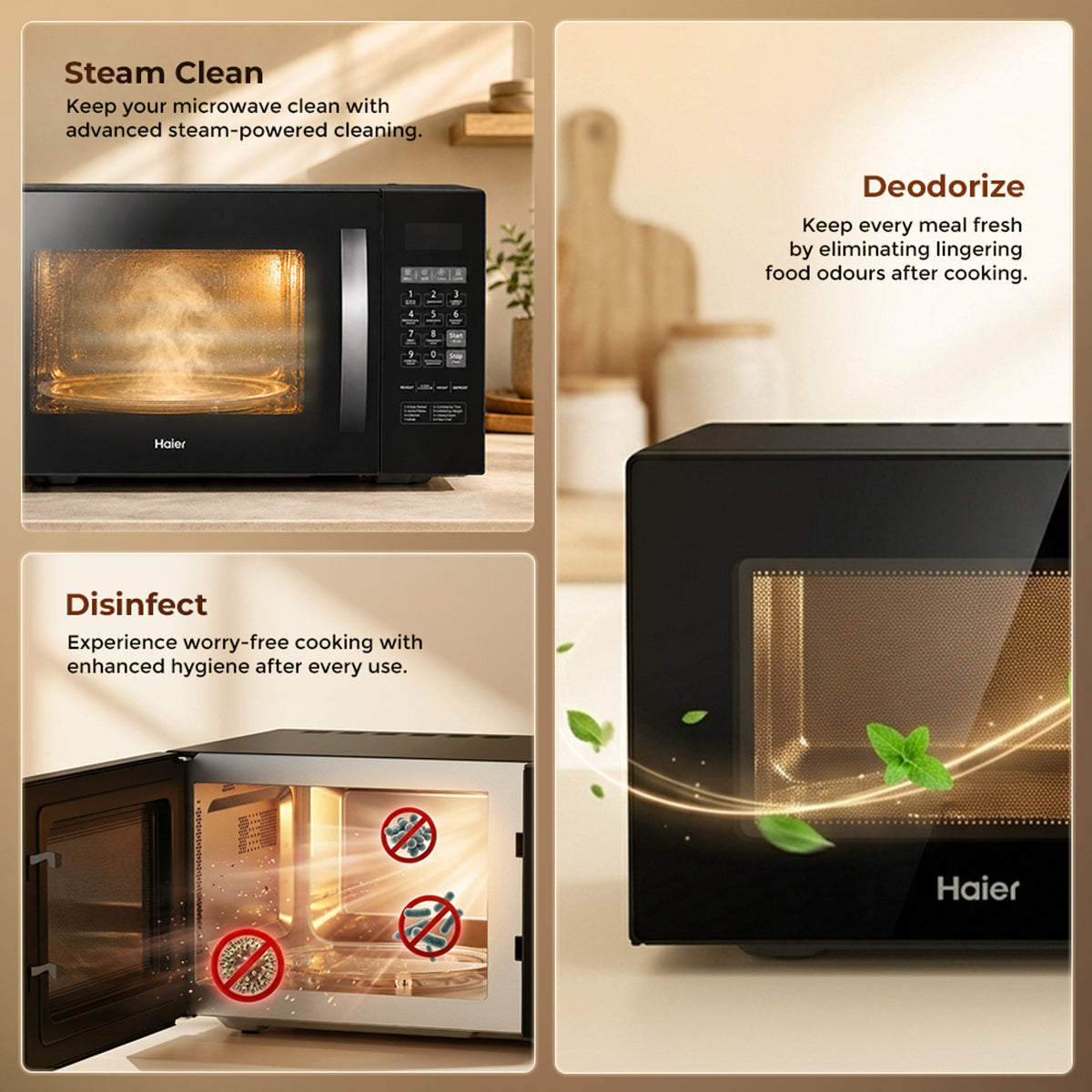 Haier 23L Convection Microwave Oven
