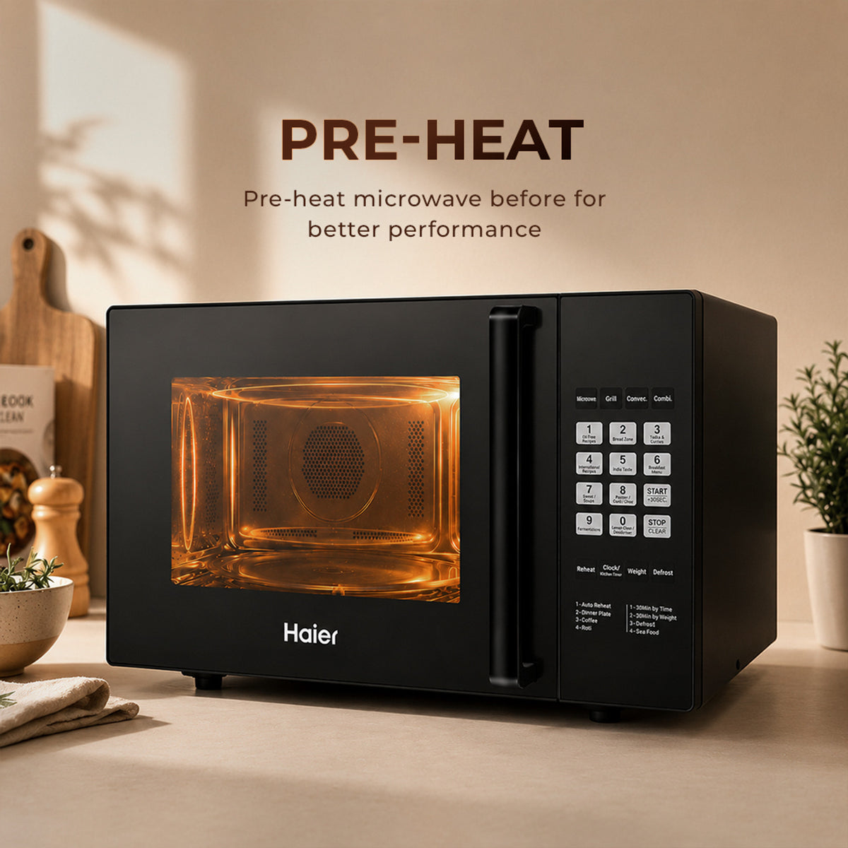 Haier 25L Convection Microwave Oven
