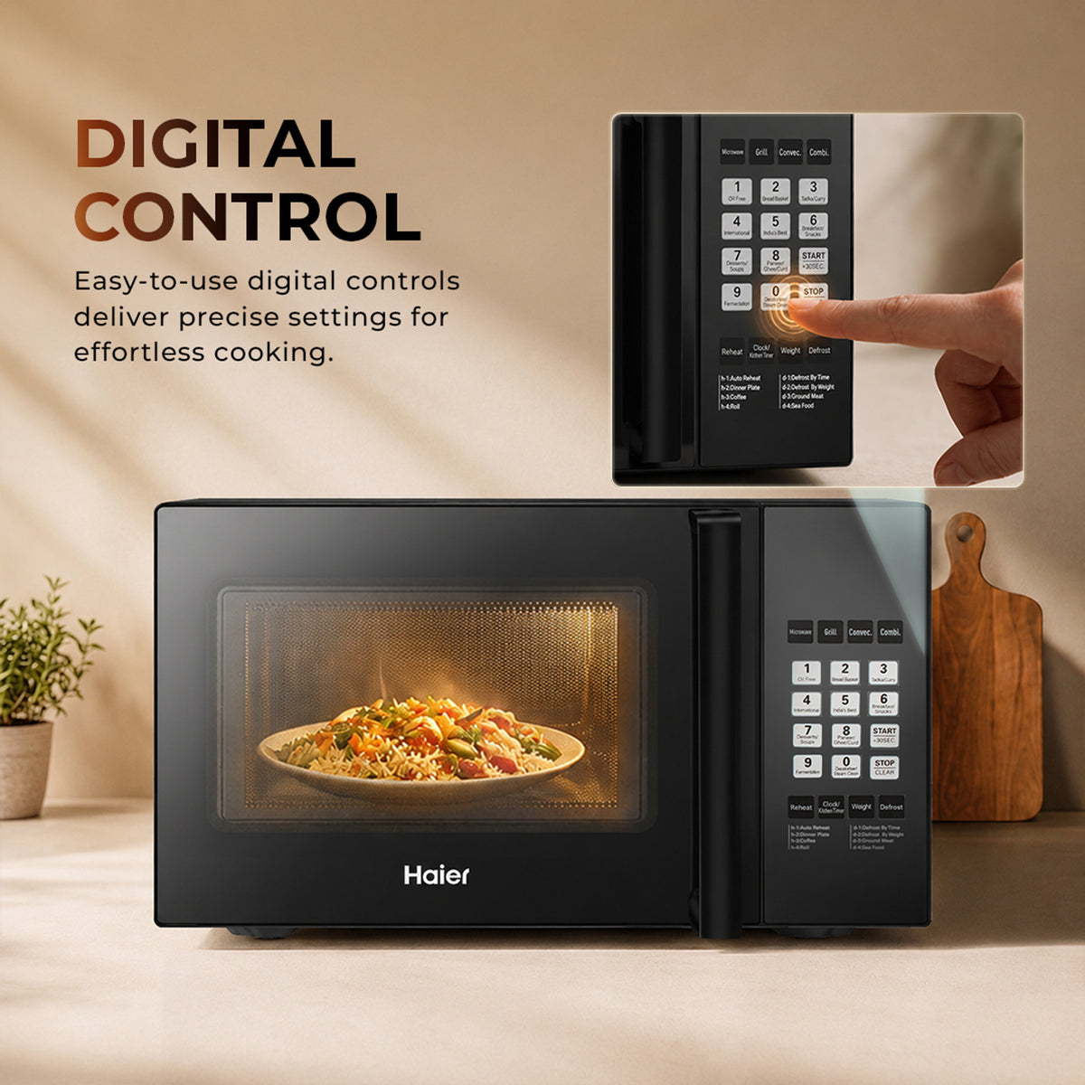 Haier 25L Convection Microwave Oven