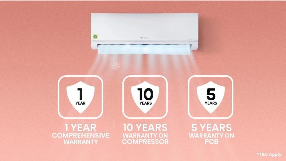 Hisense AS-18TR4R5AJ2 1.5T 5★ Inverter AC Hisense AS-18TR4R5AJ2 1.5T 5★ Inverter AC