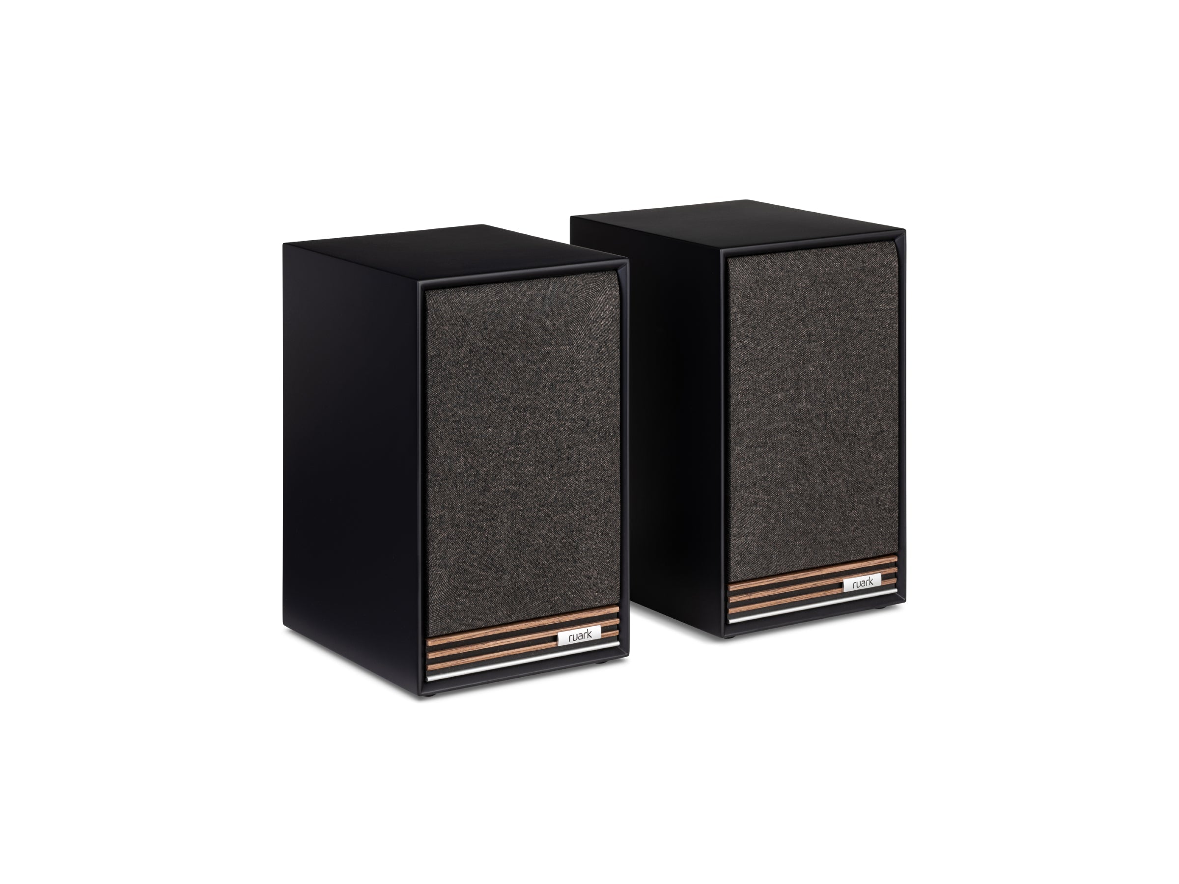 #Color_Satin Charcoal lacquer Ruark Sabre-R Bookshelf Speakers
