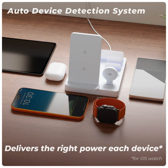 #Color_White_Wireless charging station for phone, earbuds, and smartwatch