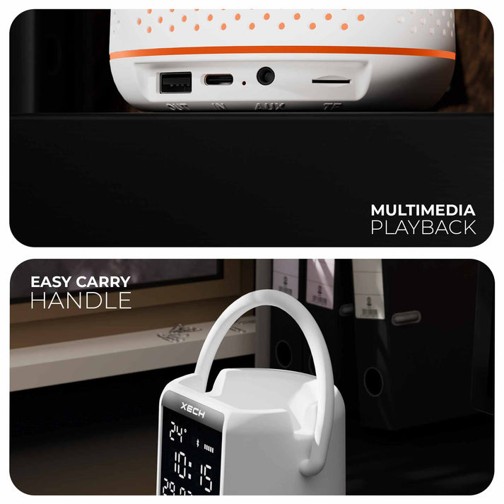 #Color_White Xech - Multifunctional Bluetooth Speaker