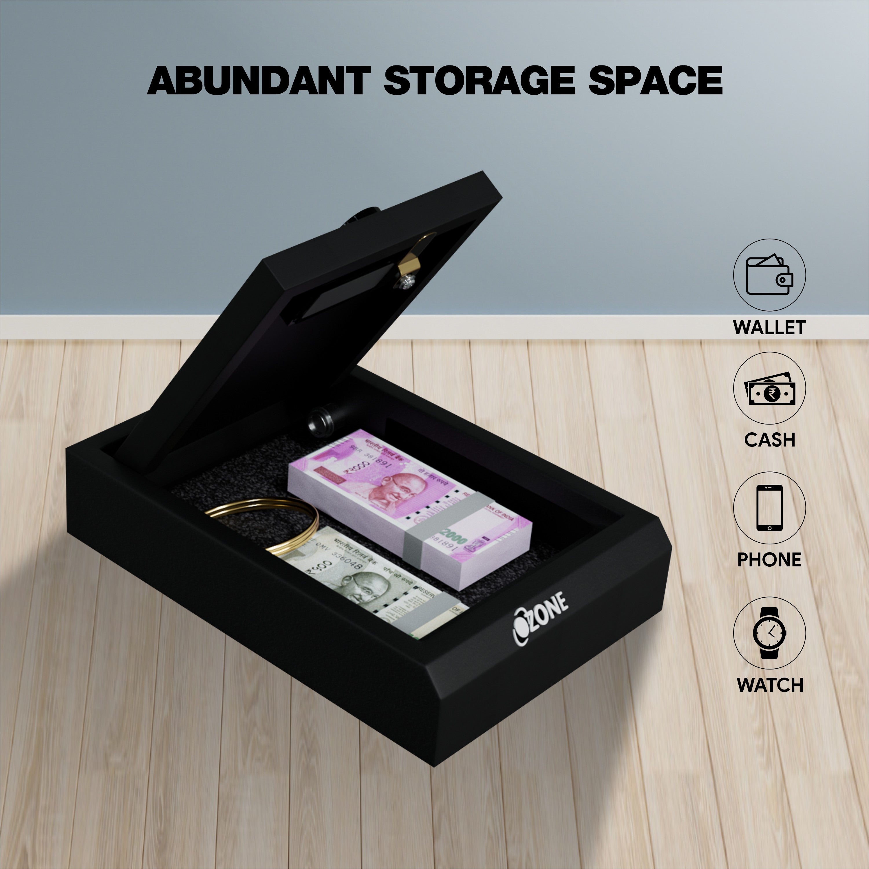 Ozone 2.28 Litres Digital Safe Locker