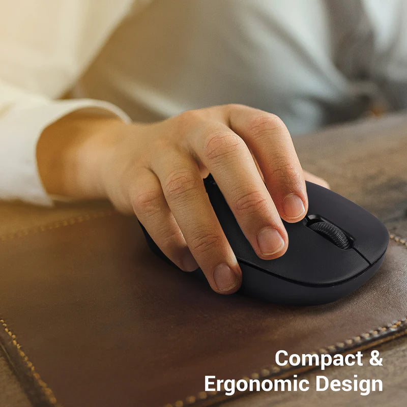 Zebronics Companion 115 Keyboard Combo featuring a compact and ergonomic mouse design for comfortable computing.