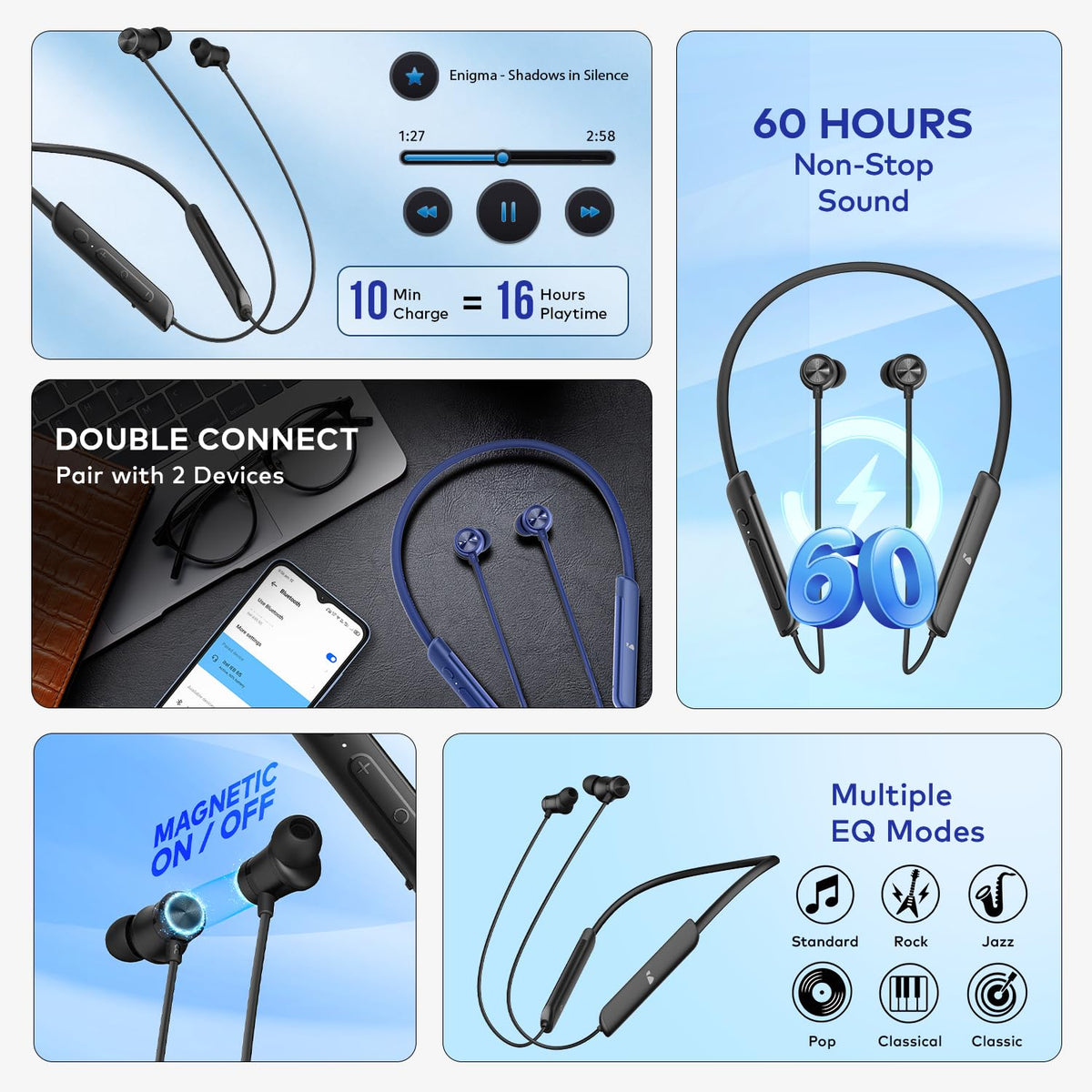 itel Roar 65 IEB 65 Wireless Earphones Vijay Telecom