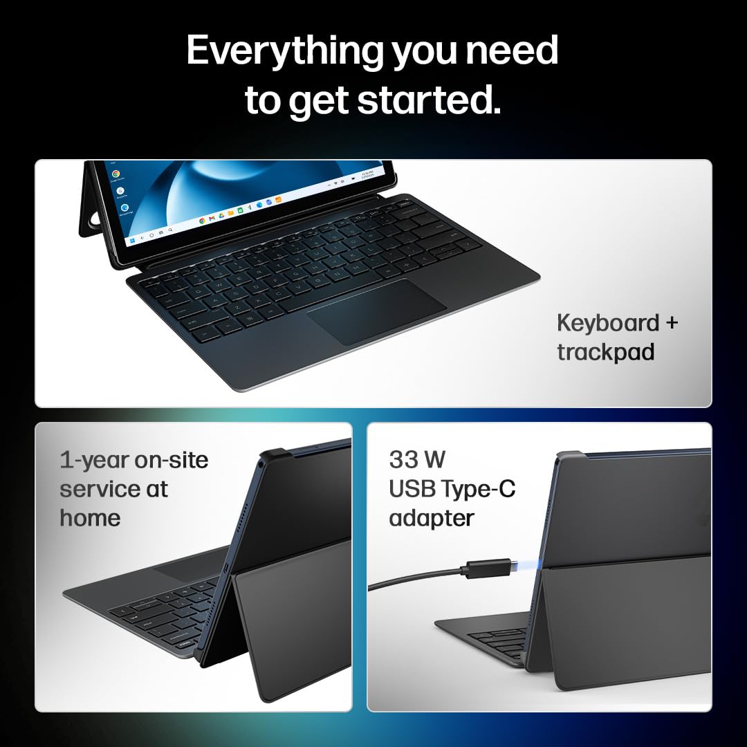 HP OmniPad 12 2-in-1 Tablet with Detachable Keyboard HP | DJI collaboration