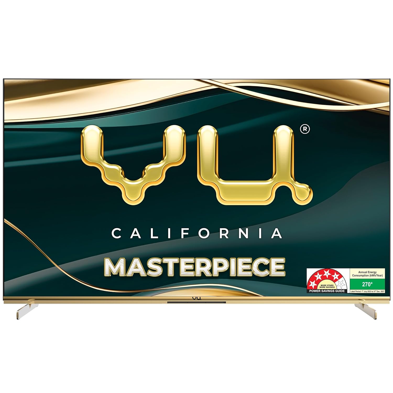 Vu 189cm (75 Inches) Masterpiece Frame Series 4K QLED Smart Google TV