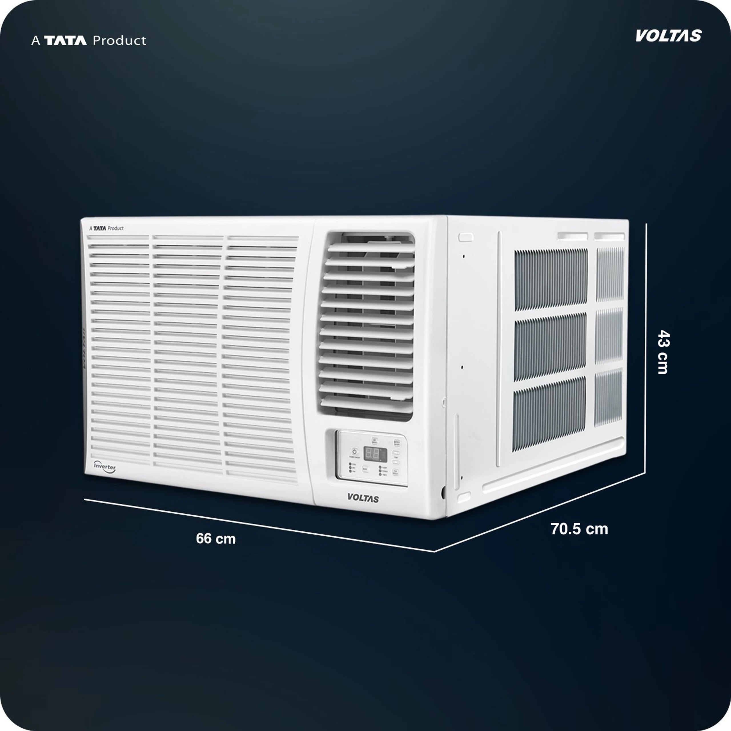 Voltas 1.5 Ton 2 Star Fixed Speed Window AC Vectra Series